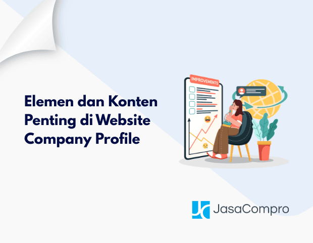 Elemen dan Konten Penting di Website Company Profile 